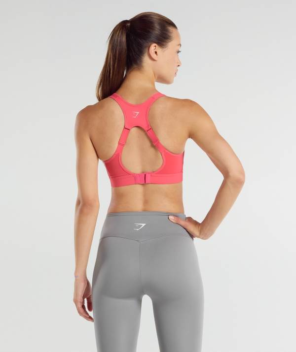 Damske Športové Podprsenky Gymshark Open Back Ruzove | RX7912508